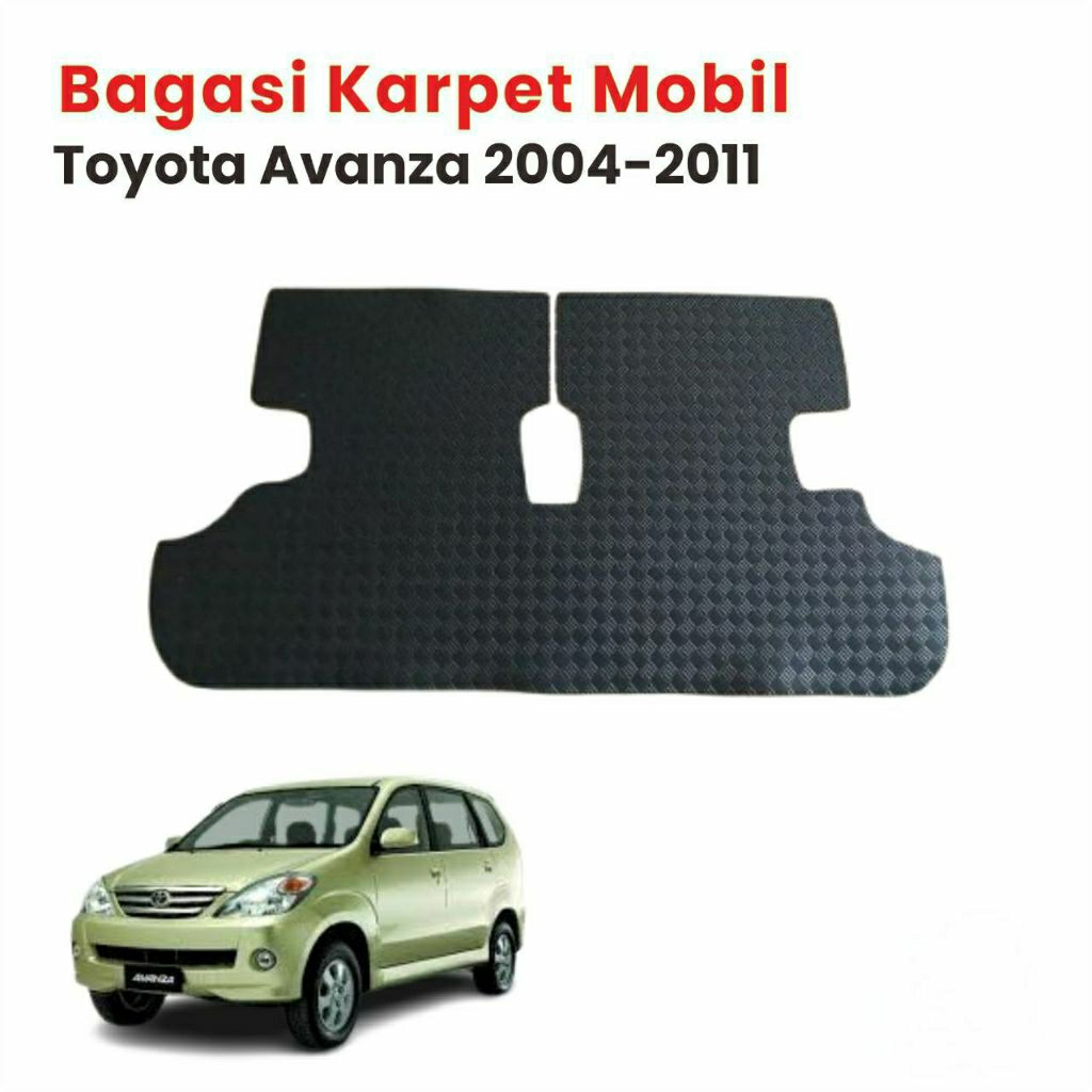 Karpet Bagasi Toyota Avanza 2004 - 2011 / Karpet Alas Bagasi Avanza 2004-2011 Presisi Anti Slip