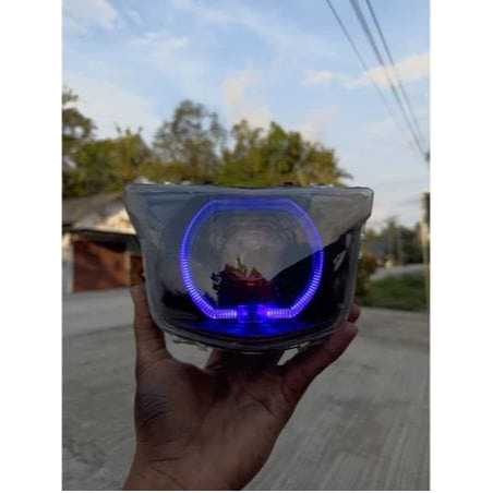 REFLEKTOR LAMPU DEPAN BILED MATRIX X1 JUPITER MX KING 4.5 INCI SUPER TERANG