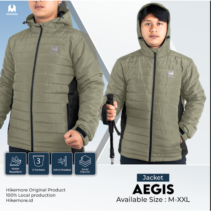 Jaket Aegis Hikemore Jaket Outdoor Terbaru Original Unisex
