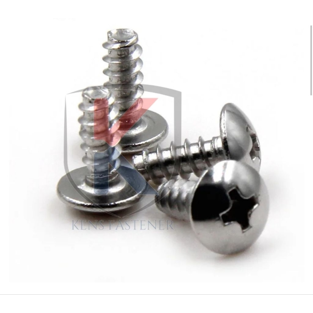 SEKRUP SKRUP ULIR BODY YAMAHA MATIC FLAT END 5x16 STAINLESS STEEL