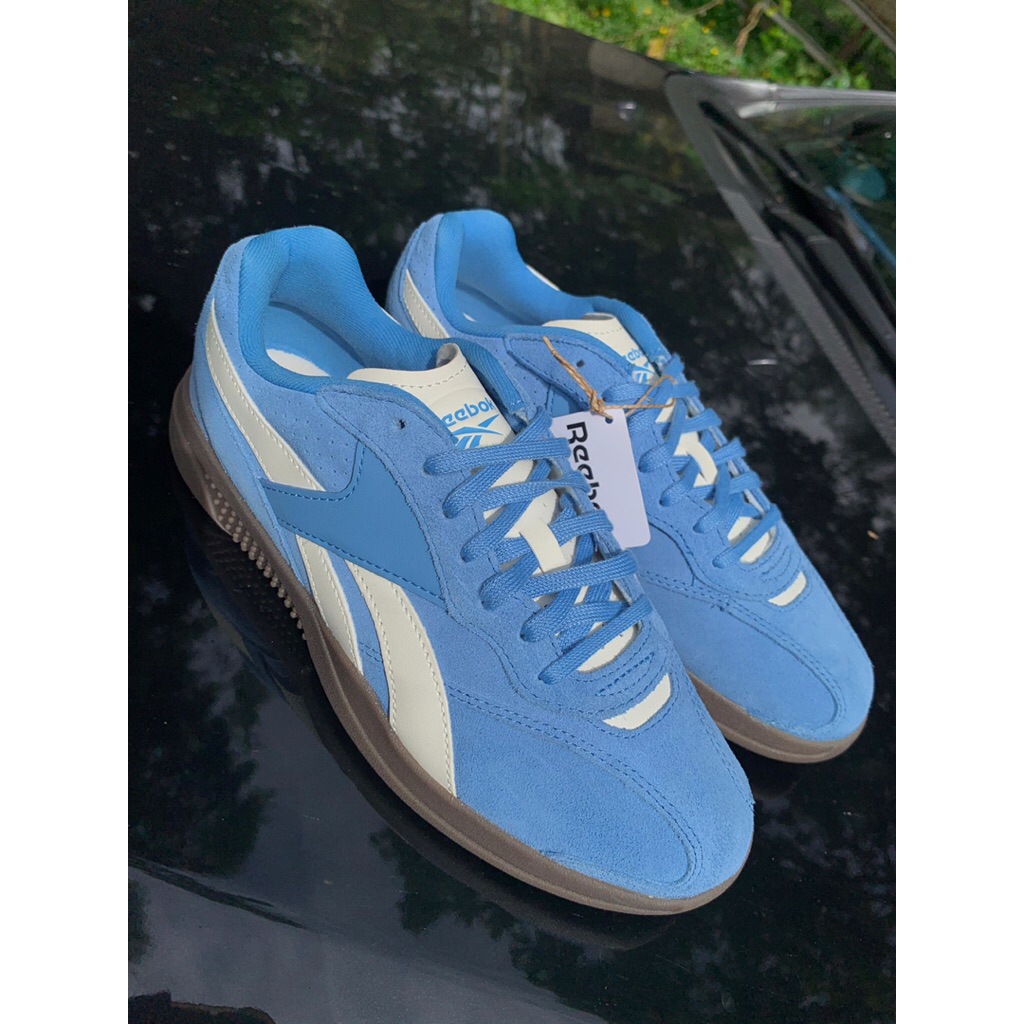SEPATU SNEAKERS UNISEX REEBOK HAMMER STREET 100209055 sepatu casual suede warna biru