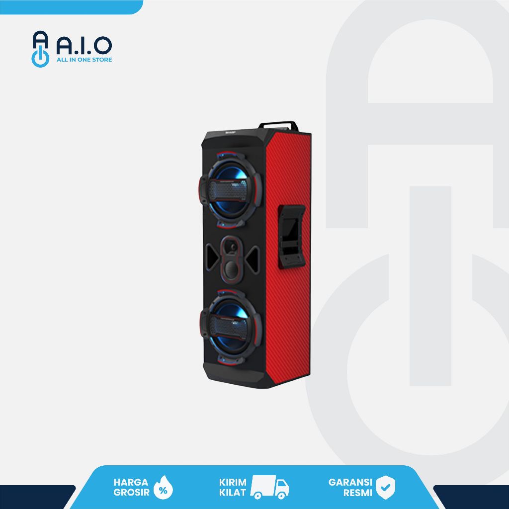 Sharp Speaker Pro Series CBOX-GSPRO8RB 3 Way System