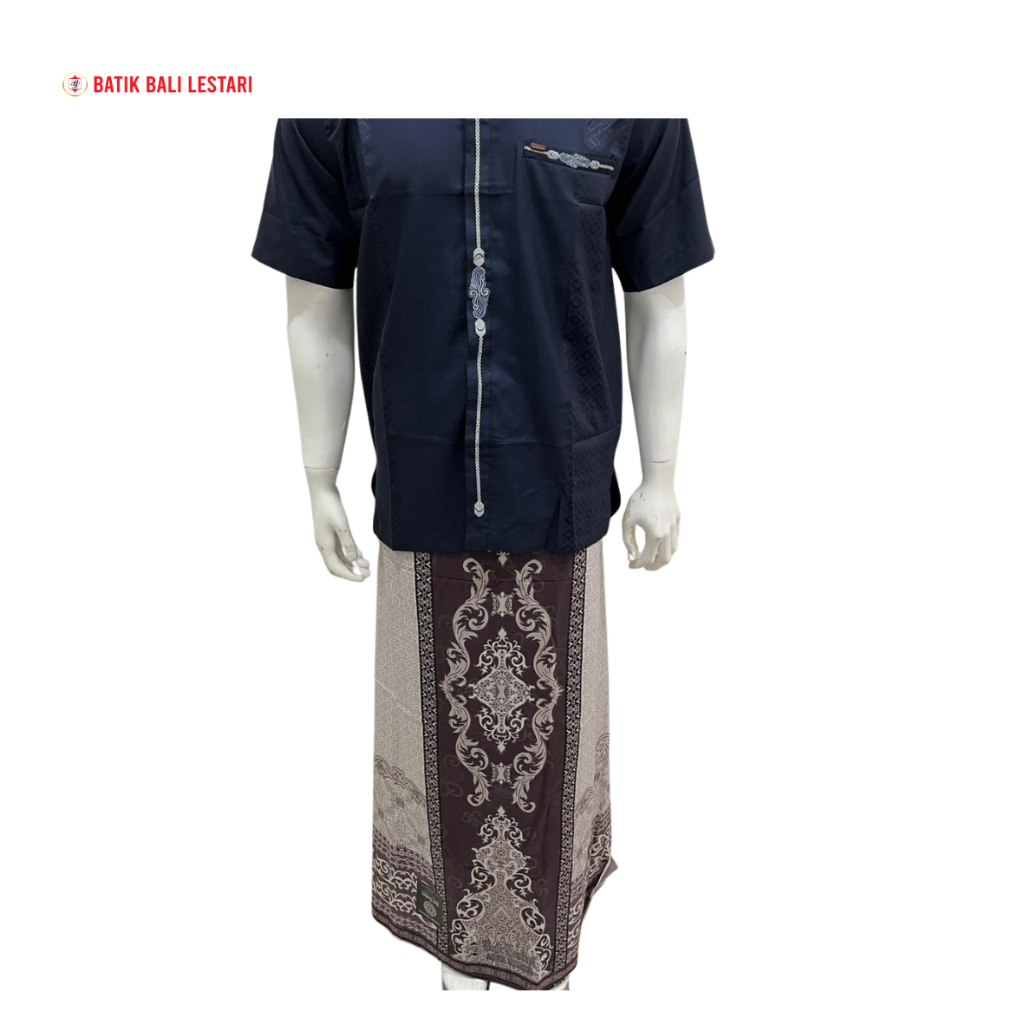 Batik Bali Lestari Sarung Samarinda Harum Cendana Mauve (2591)