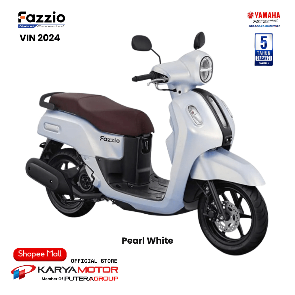 Sepeda Motor Yamaha Fazzio Lux 2024