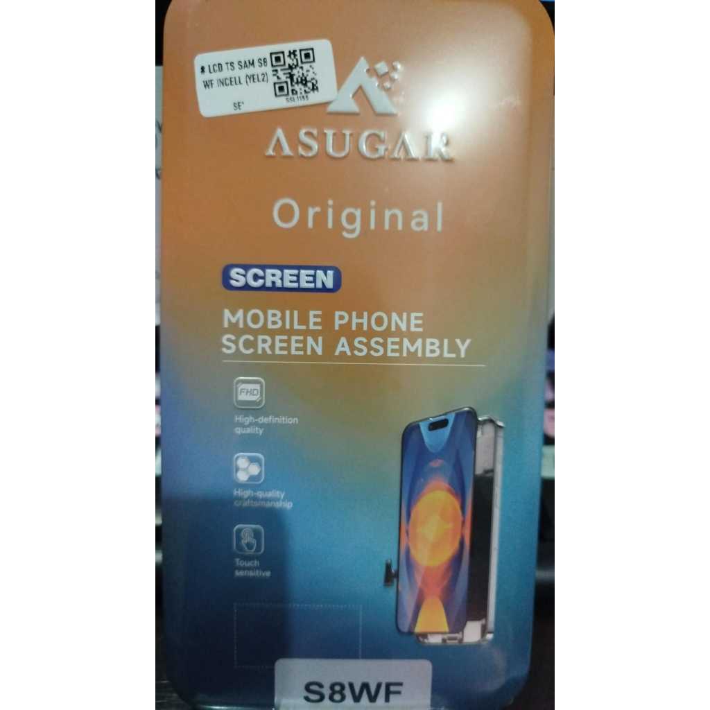 LCD TS SAMSUNG S8 W/F INCELL (YEL2) ASUGAR