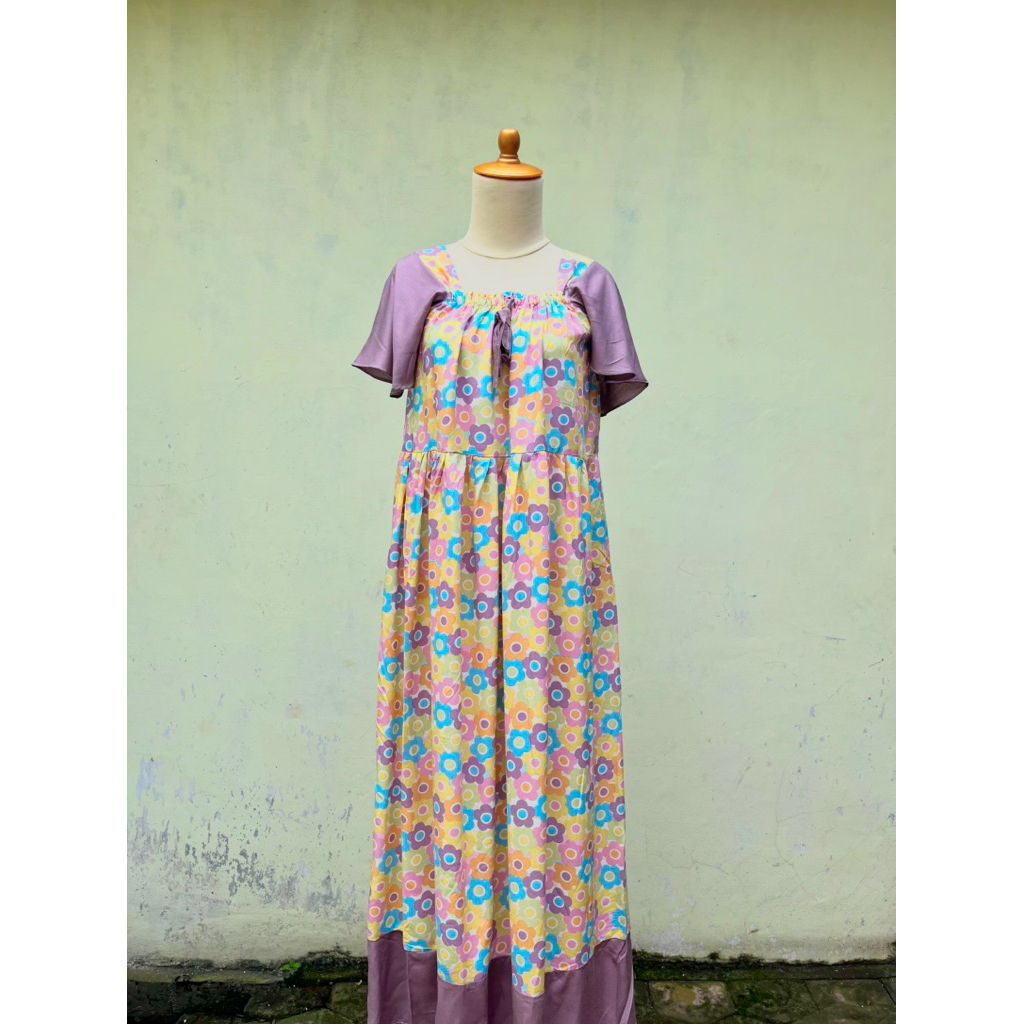 Daster kekinian bunga-bunga