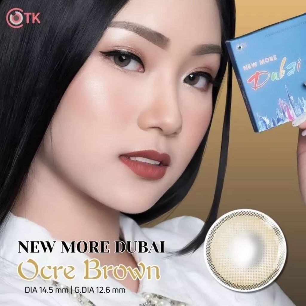 SOFTLENS NEW MORE DUBAI OCRE BROWN MINUS BEST SELLER