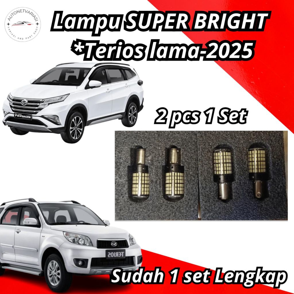 Lampu LED Superbright Rush Terios Lama-2014 Sen Dajjal Rem Mundur 2 Pcs Indicator Lights