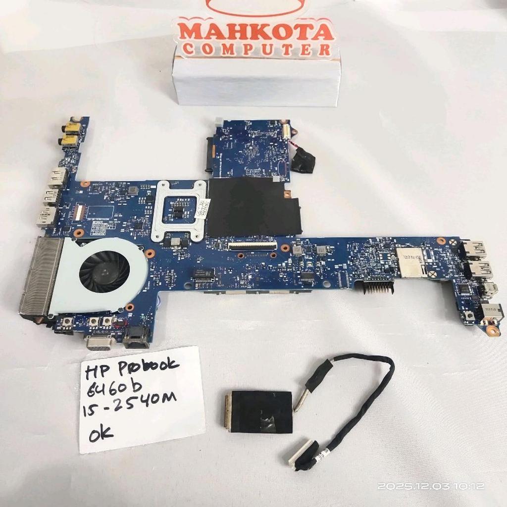 Motherboard Mainboard Laptop Hp Probook 6460b plus Processor i5 2540M / i7 2640M / Mobo laptop - Cor