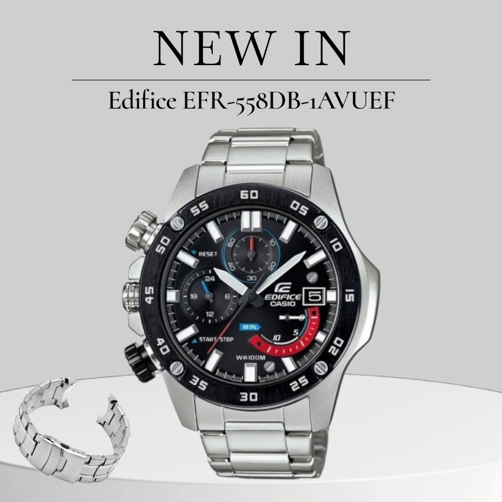 Jam Tangan Pria Edifice EFR-558DB-1AUVEF