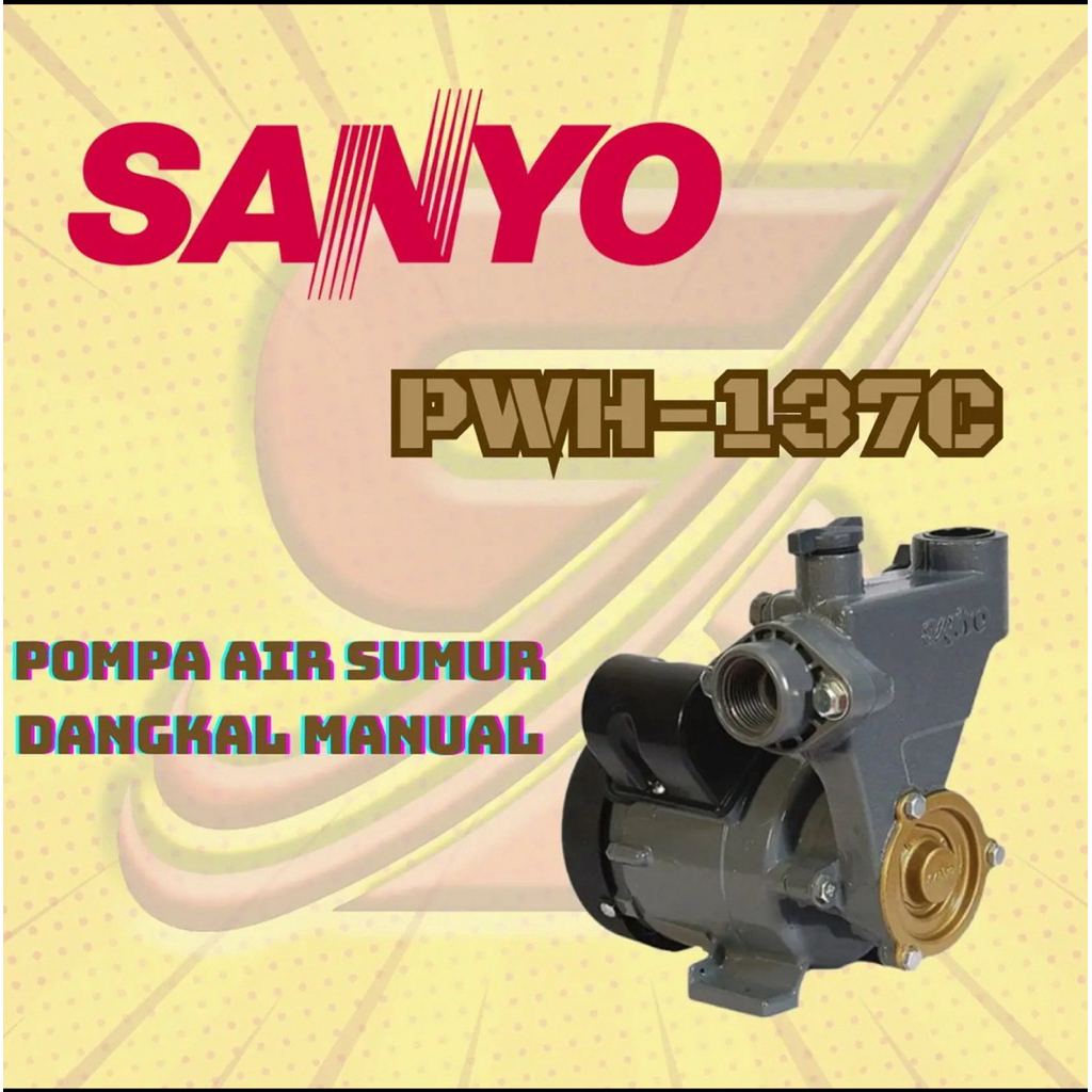 Mesin Pompa air Sanyo PWH 137C