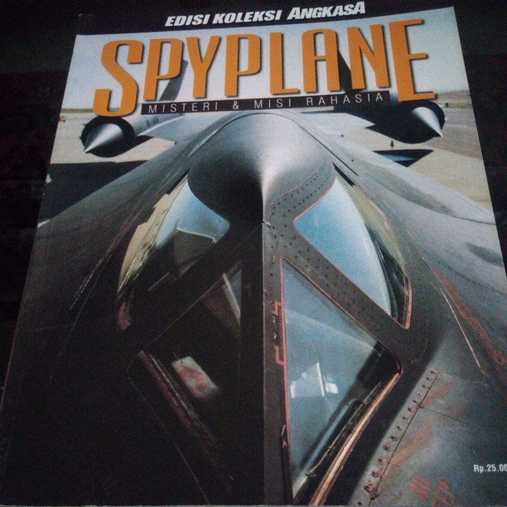Majalah Angkasa edisi koleksi no.XIV 2004 SPY PLANE : MISTERI & MISI RAHASIA