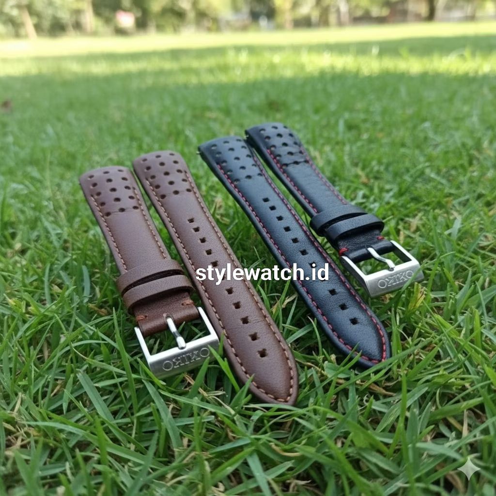 Tali Jam  Seiko Sportura Tali Jam Seiko Barcelona Tali Jam kulit Seiko 21mm