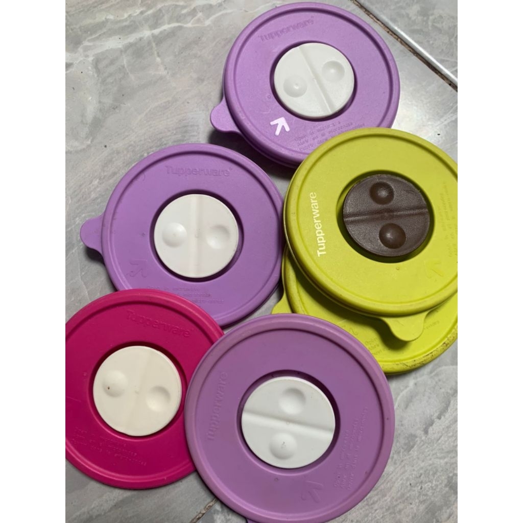 tutup bowl kristal Tupperware second set katup