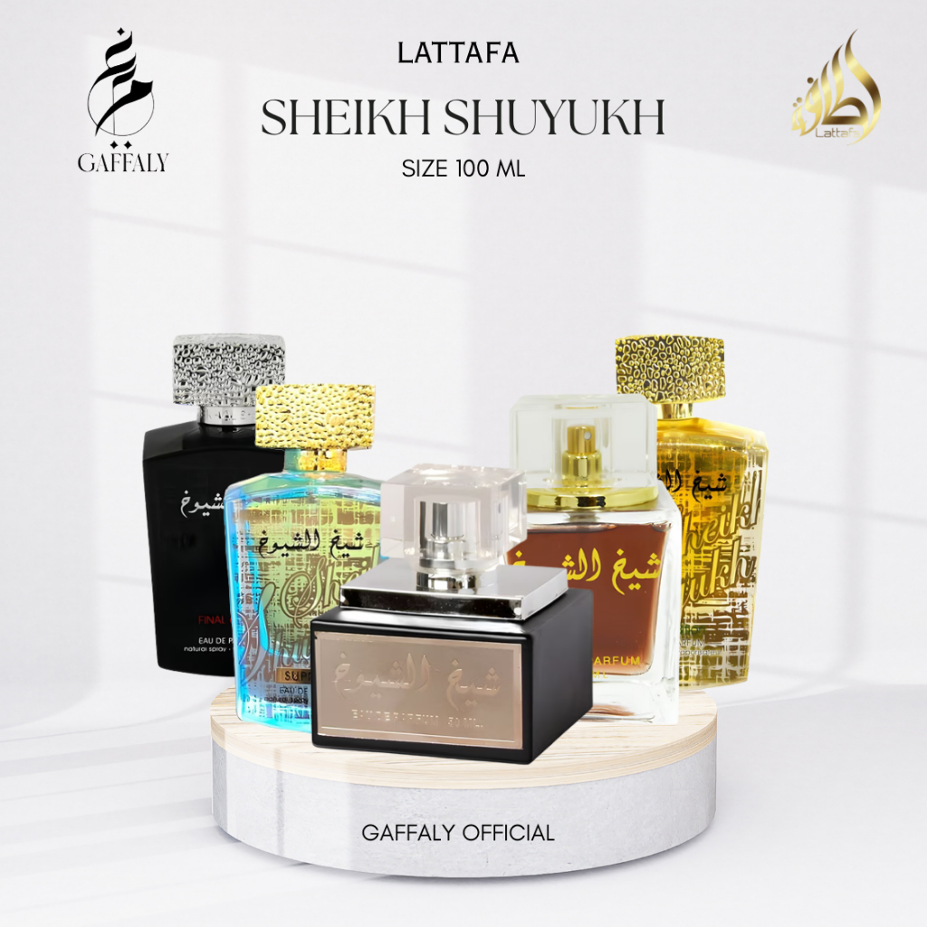 Parfume Sheikh Shuyukh Luxe , Supreme, Final Edition , New edition & khusoosi EDP 100ML || LATTAFA