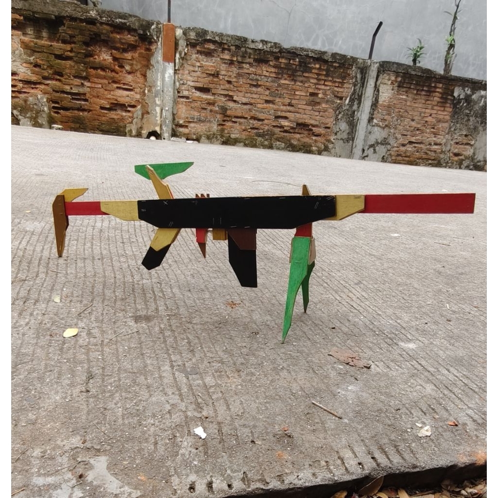 mainan laki-laki awm ff toy miniatur tembakan diaqudo