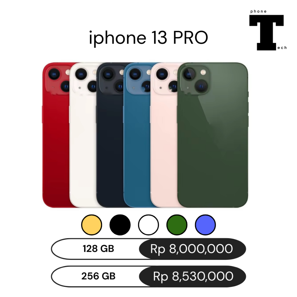 iphone 13 PRO [ FULL SET ] | USED | 128GB 256GB | apple