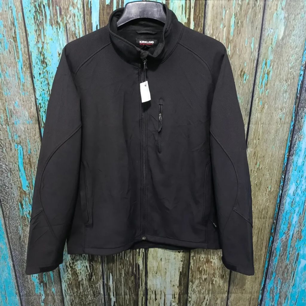 jaket softshell KIRLAND tebal polo size XL casual bagus