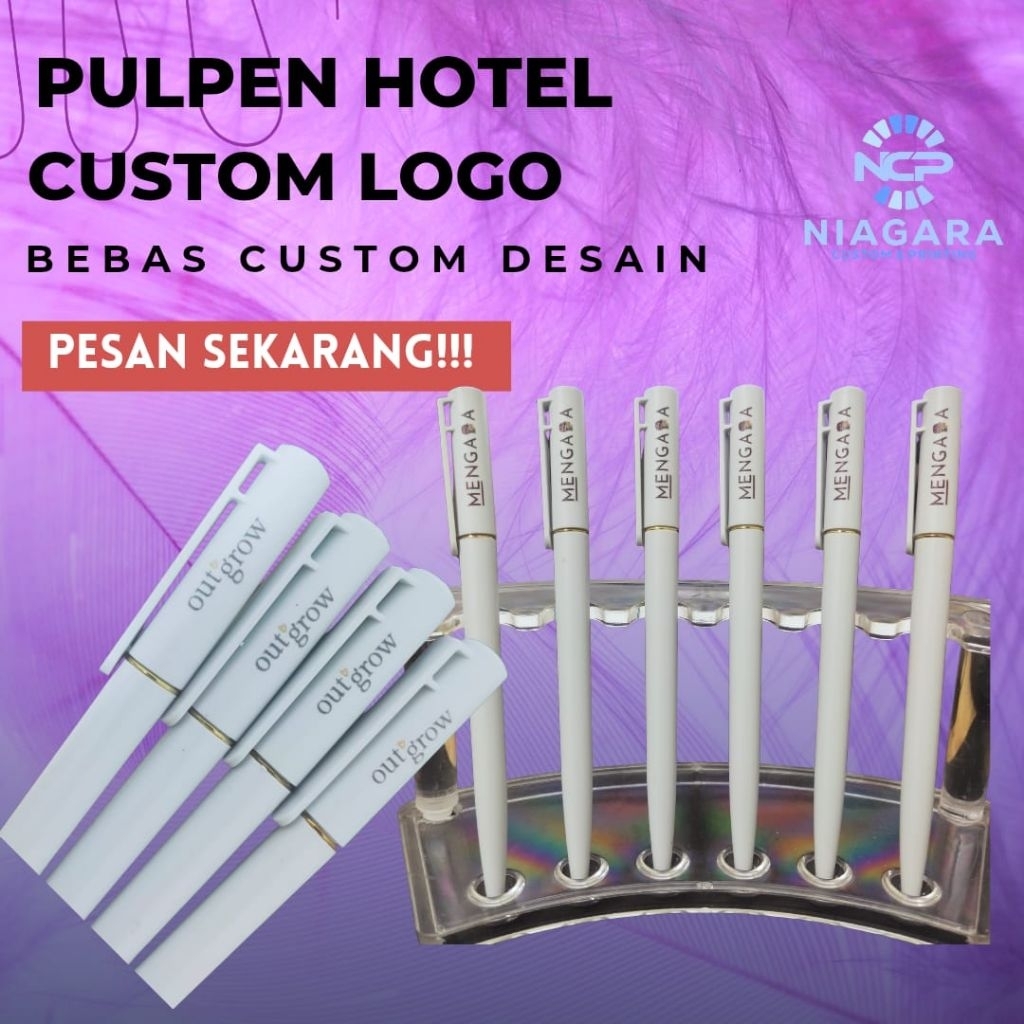 Pulpen custom/pulpen hotel/souvenir/Print uv timbul