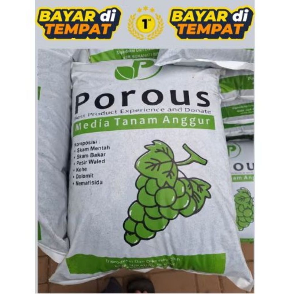 Media Tanam Porous - Media Khusus Anggur - Ukuran 5kg