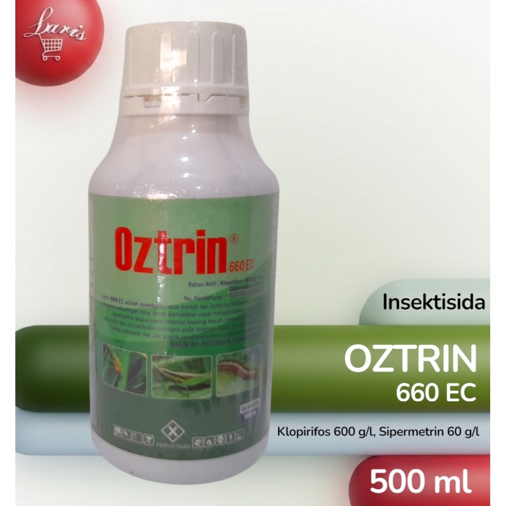 OZTRIN 660 EC - 500 ML ( KLORPIRIFOS + SIPERMETRIN )