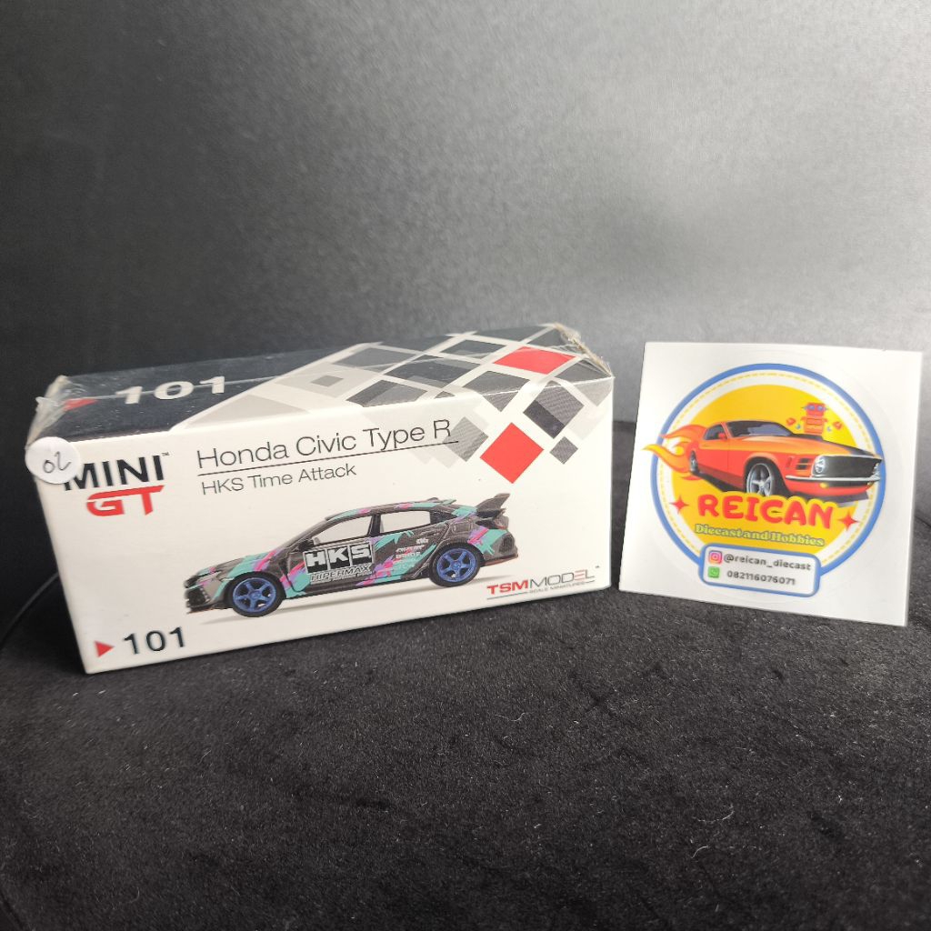 MINI GT - HONDA CIVIC TYPE R | HKS TIME ATTACK