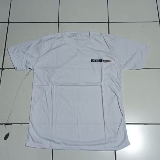 kaos kaus tanpa kerah tangan pendek