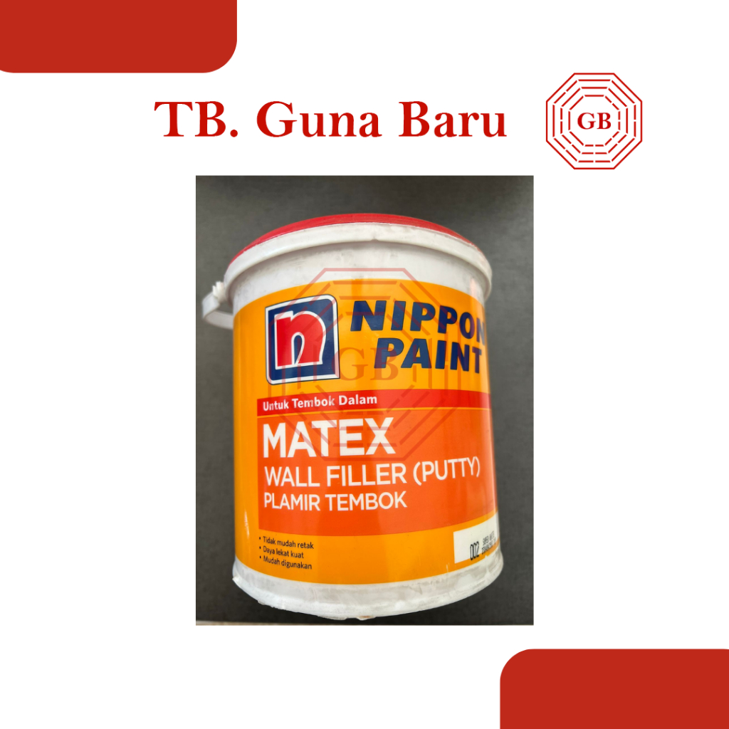 PLAMIR MATEX NIPPON PAINT dempul atau plamir - 1Kg