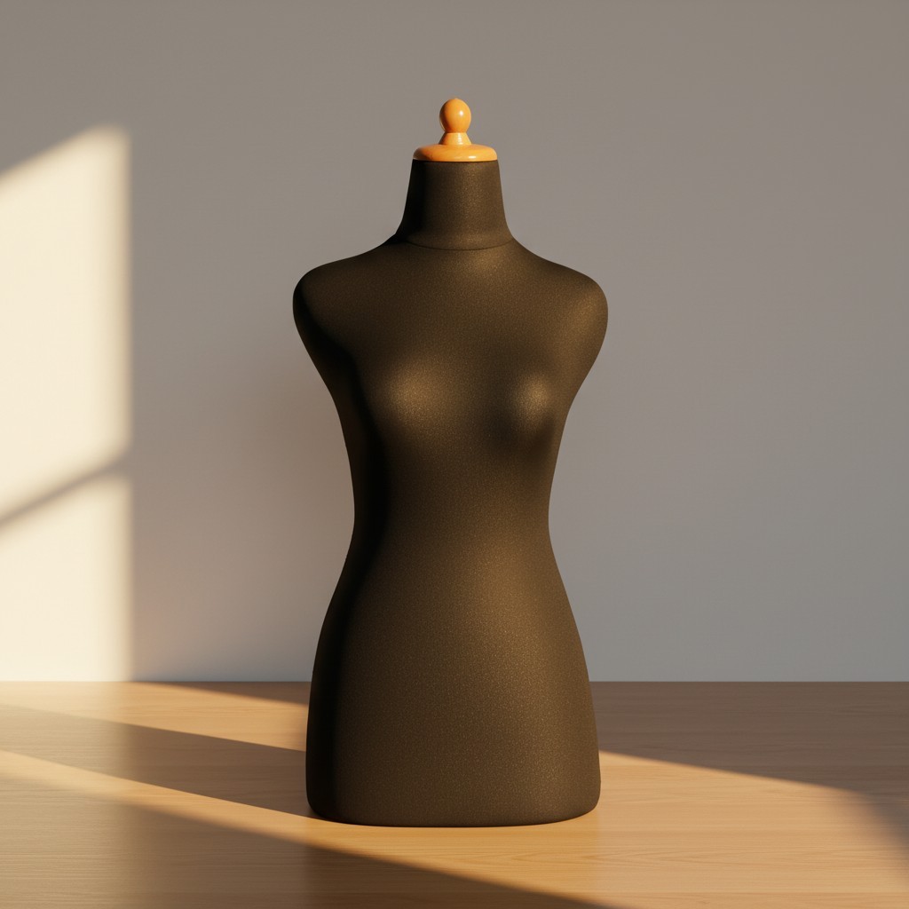 Manekin DM Cewek Hitam Badan Saja Torso Wanita Dressmaker Dress Form Hitam Polos Manekin Display Bus