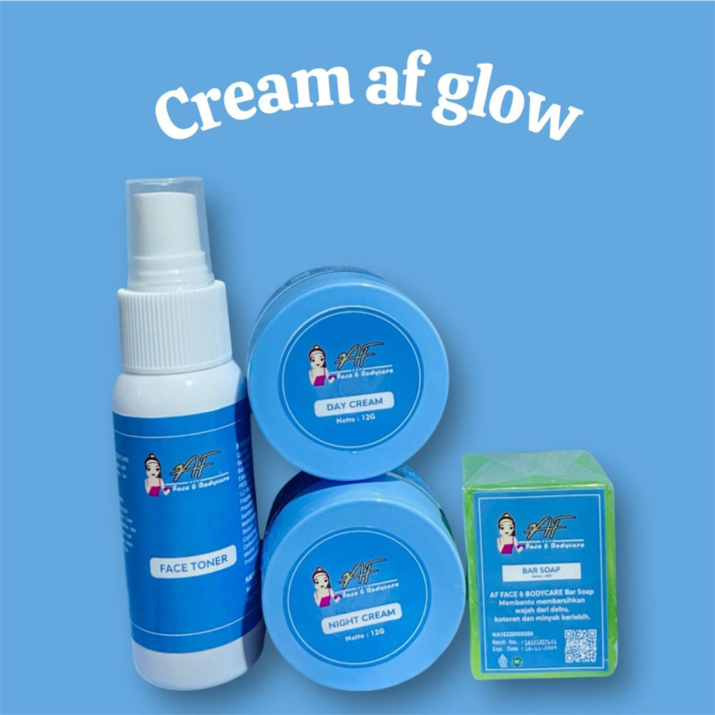 AF CREAM PAKET GLOW