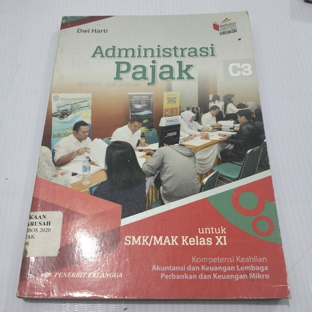 ADMINISTRASI PAJAK 11 SMK MAK KELAS XI KURIKULUM 2013