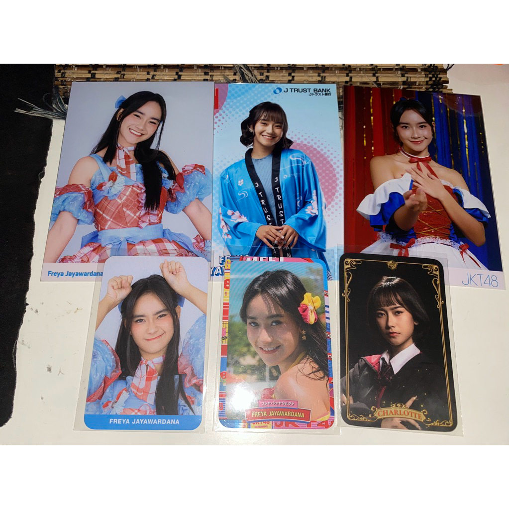 Photopack dan Photocard Freya Jayawardana JKT48