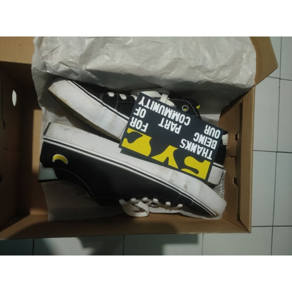 Fyc sepatu slim caven black