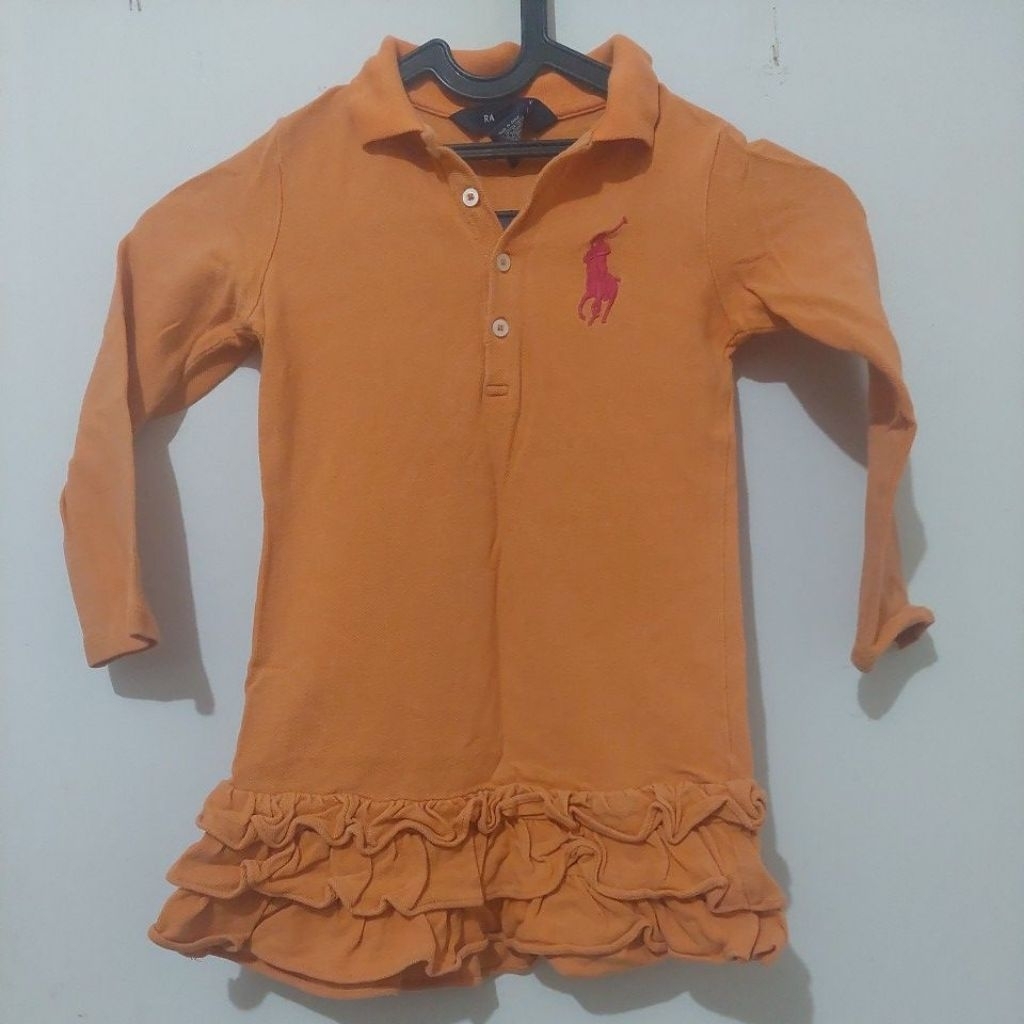 MIDI DRESS ANAK PEREMPUAN RALPH LAUREN PRELOVED