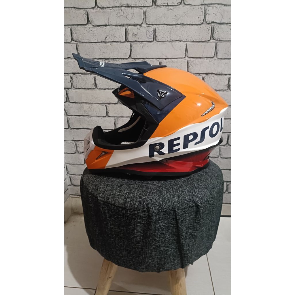 Helm Moto Cross JPX Original (Repsol Limited Edition)