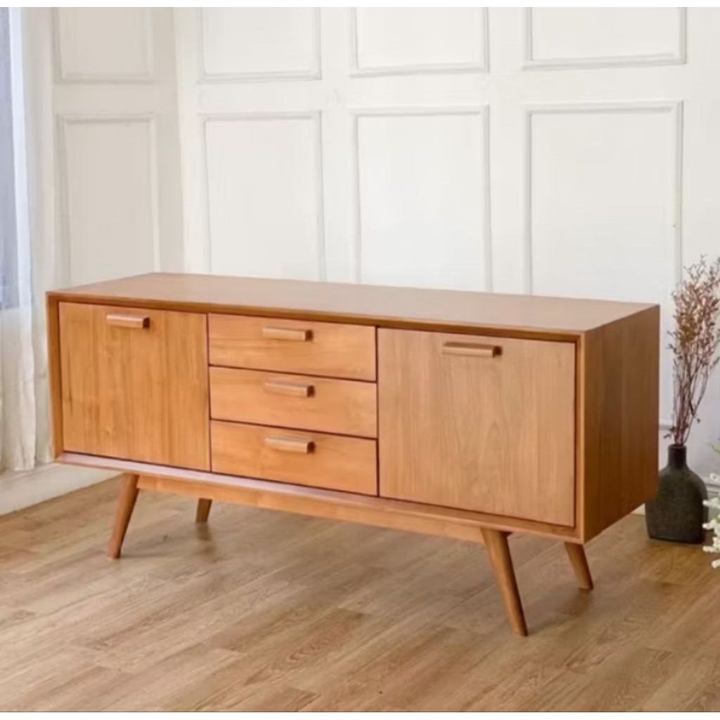 Bufet Tv minimalis Jati Bufet Tv Jati Bufet Tv Retro jati