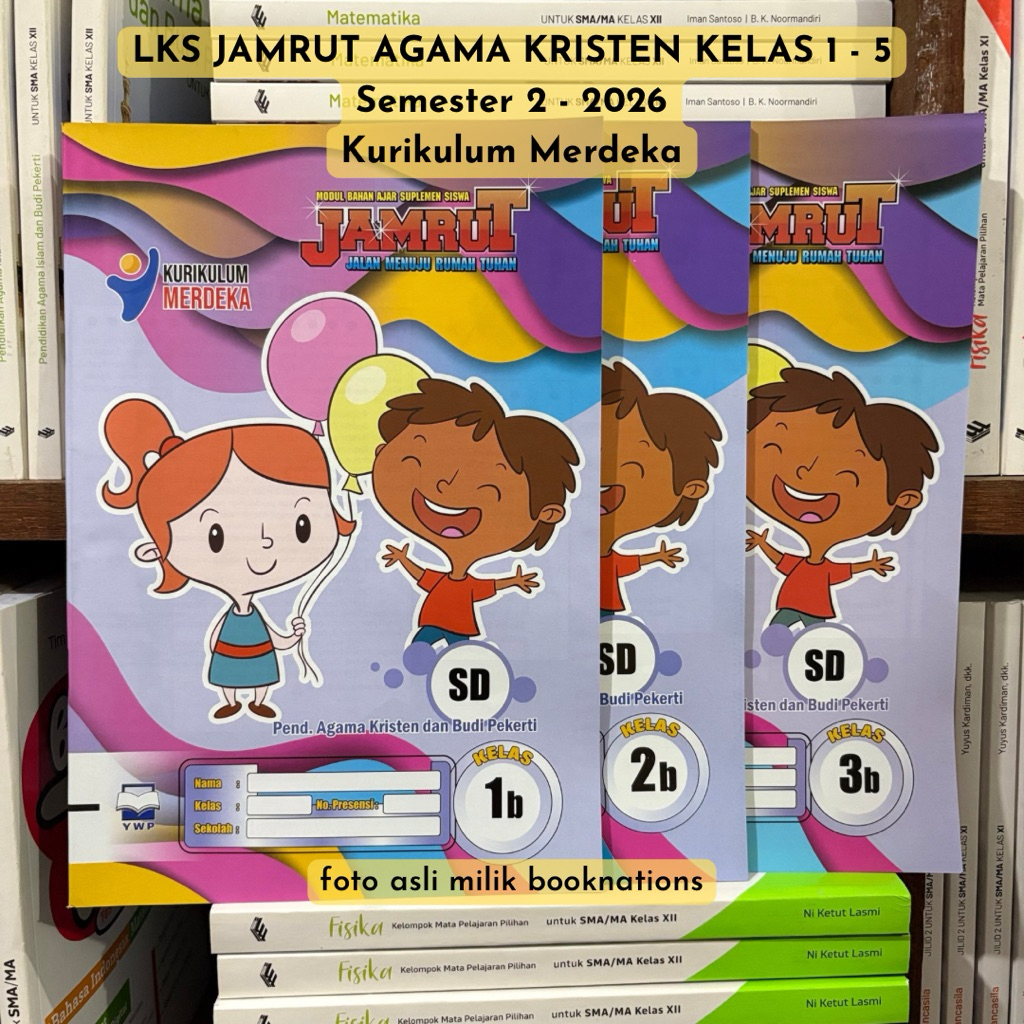 LKS JAMRUT AGAMA KRISTEN kelas 1 2 3 4 5 6 SD Kurikulum Merdeka SEMESTER 1 dan 2