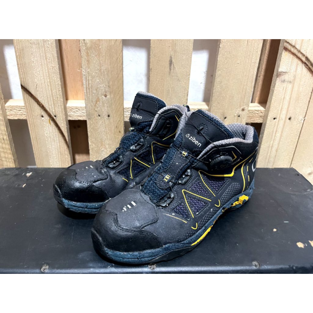 sepatu safety ujung besi ziben sz 41