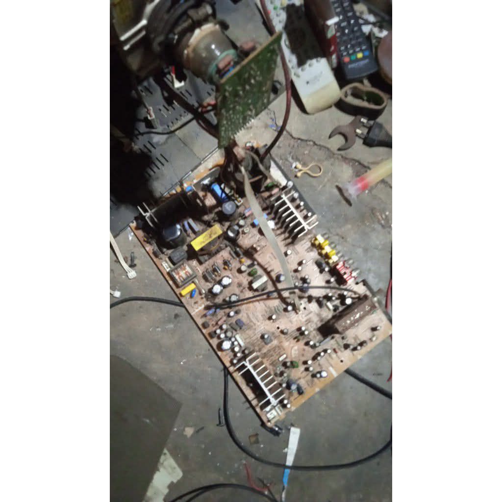 mesin tv polytron slim layak servis