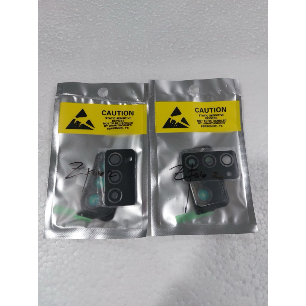SAMSUNG Z FOLD 2 RING KAMERA LENSA KACA CAMERA FRAME BACK KAMERA BEAR BELAKANG + adesive