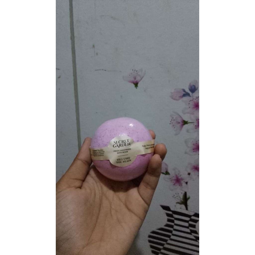 bath Bomb secret garden 100g