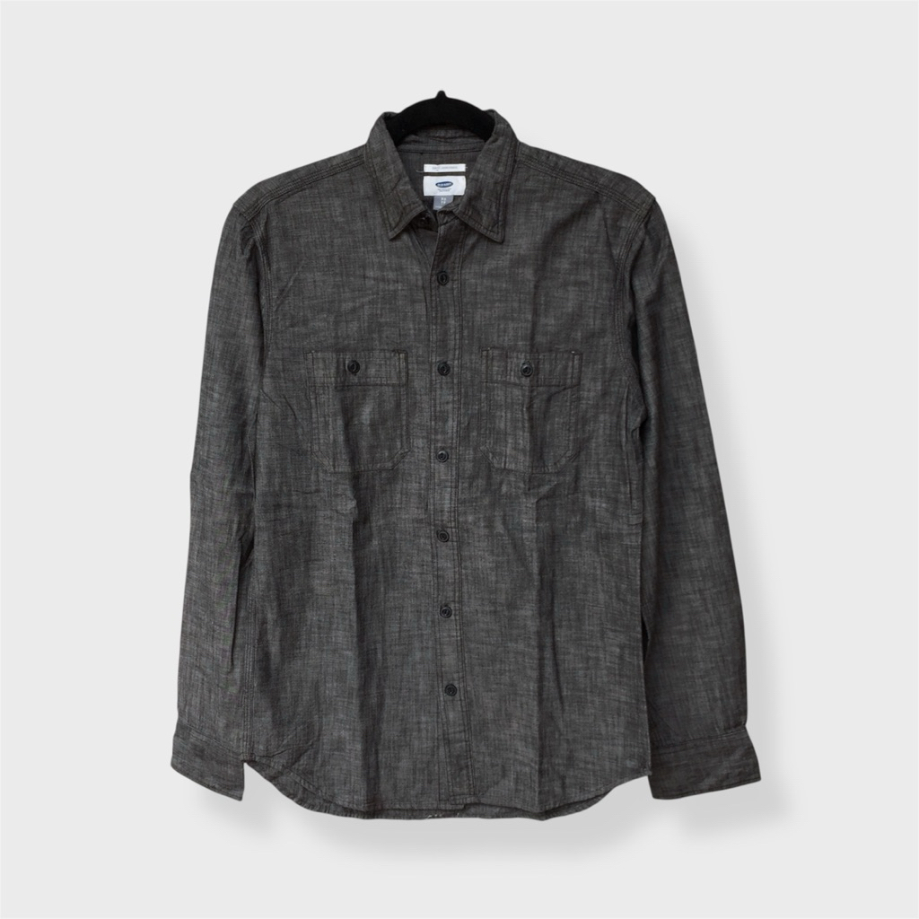 old navy kemeja chambray