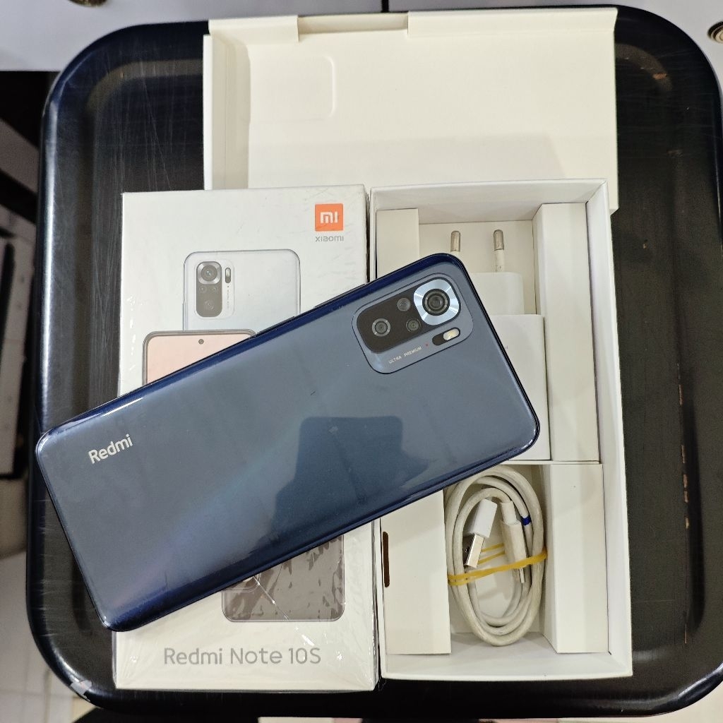 Redmi Note 10s 8/128 GB Fullset Second Original