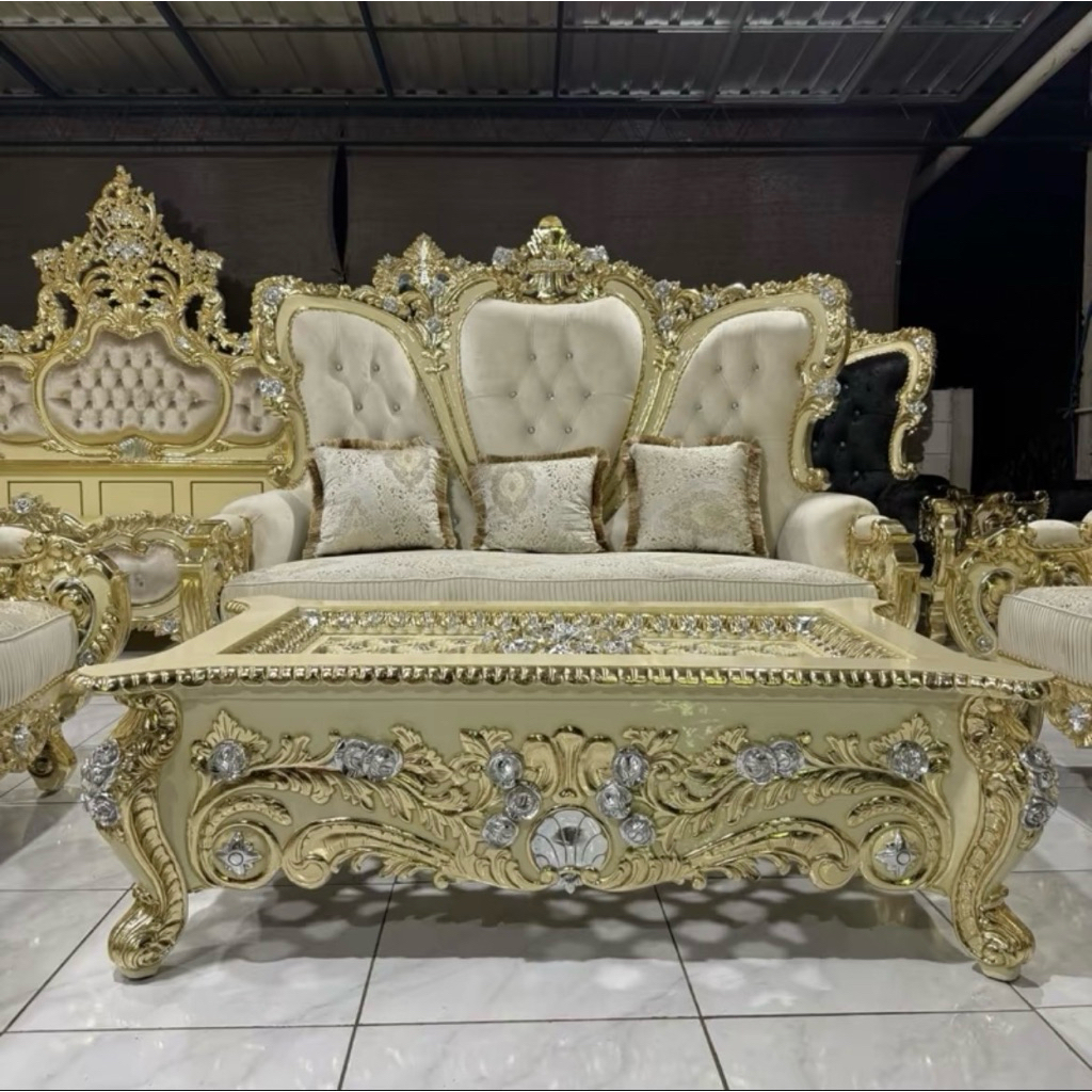 sofa tamu ukir jepara mewah