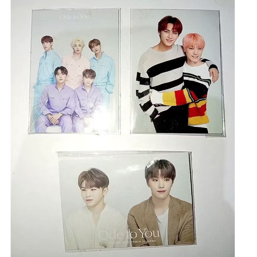 TRADING CARD SEVENTEEN VOCAL UNIT MINGYU DINO WOOZI ODE TO YOU