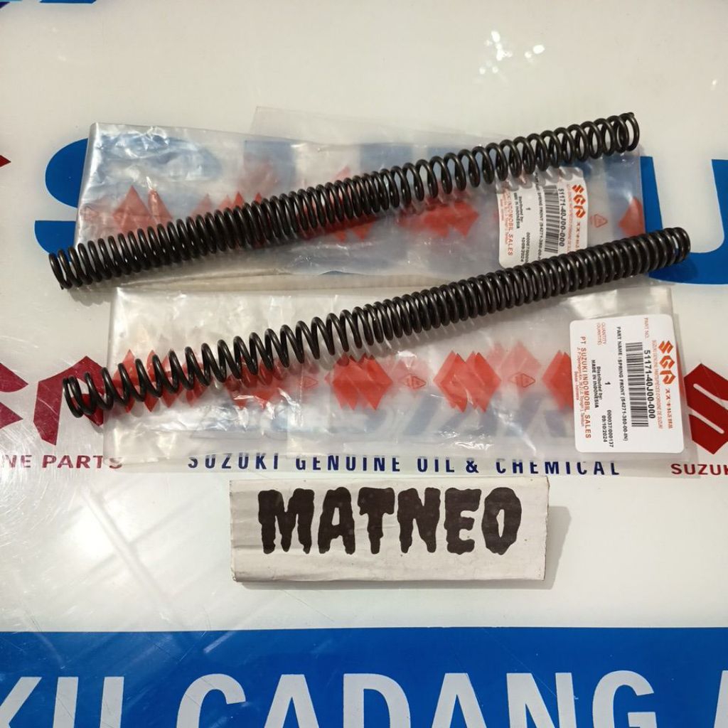 per shock sok depan suzuki address sepasang original sgp 51171-40J00