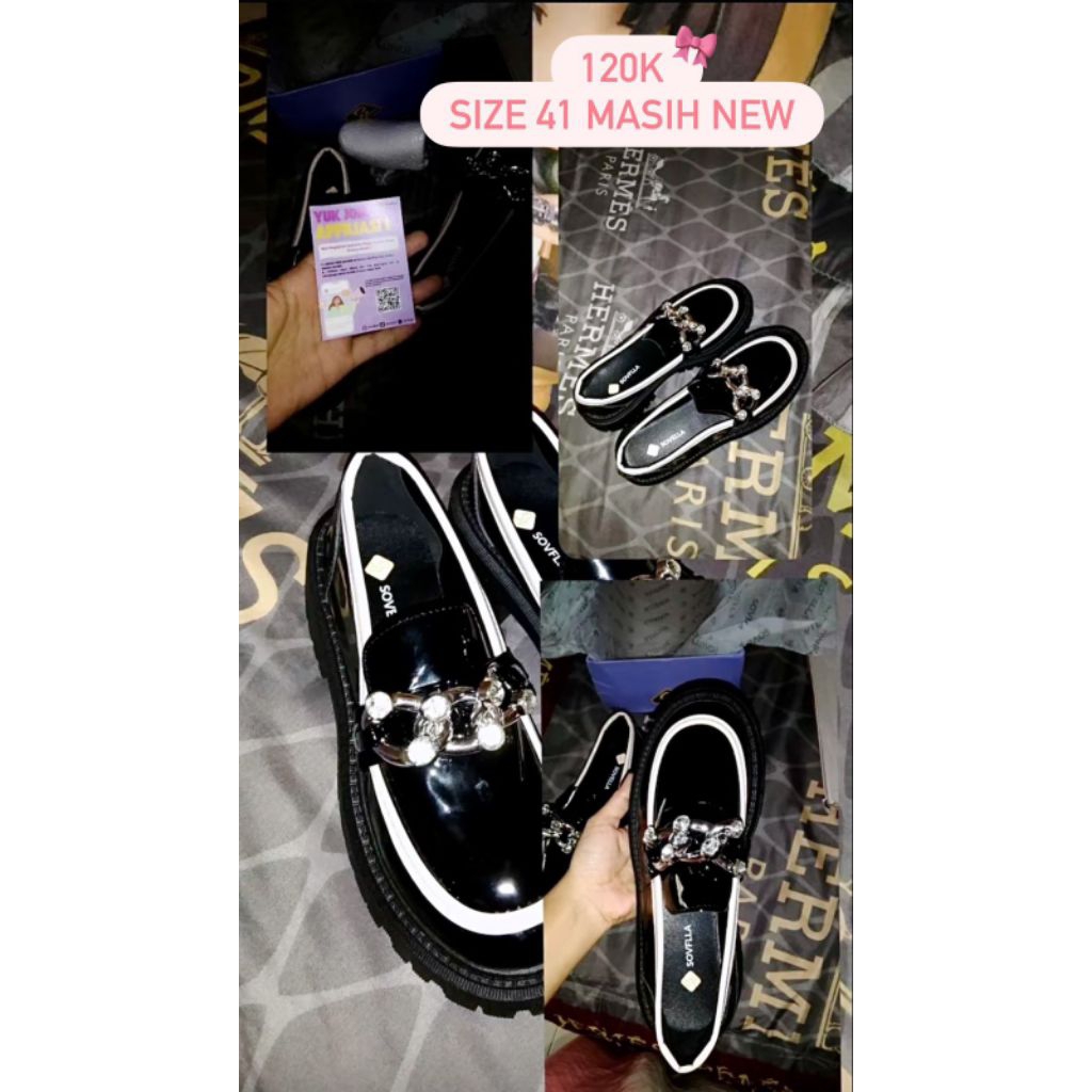 Sovella Loris sepatu wanita Pantofel