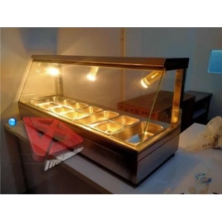 Etalase Pemanas Makanan Bain Marie Pan Stainless