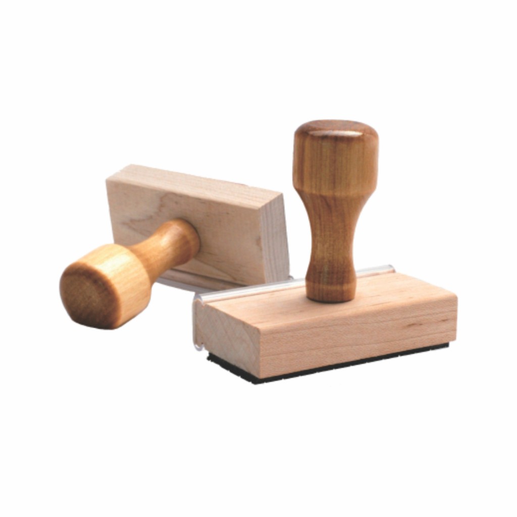 Cetak Stampel Kayu Custom