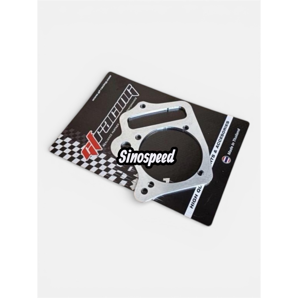 Paking blok aluminium Supra x fit new Grand Legenda 1mm 2mm 2.5mm 3mm 4mm 5mm